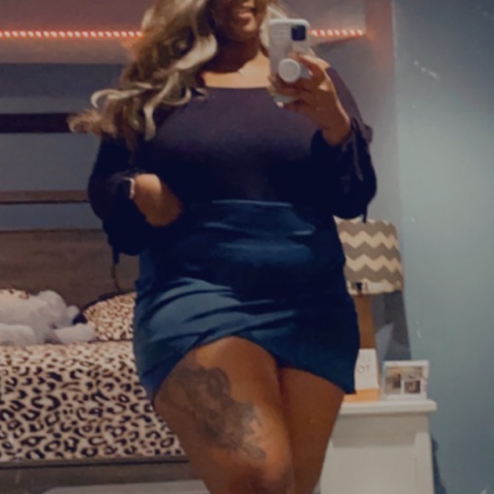 Dark Green Skirt